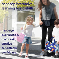 Thumbnail for 7-in-1 Busy Board – Motorikk og læring – Aktivitetstavle