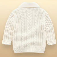 Thumbnail for CozyCub – Komfortabel og stilig – strikket barnekardigan