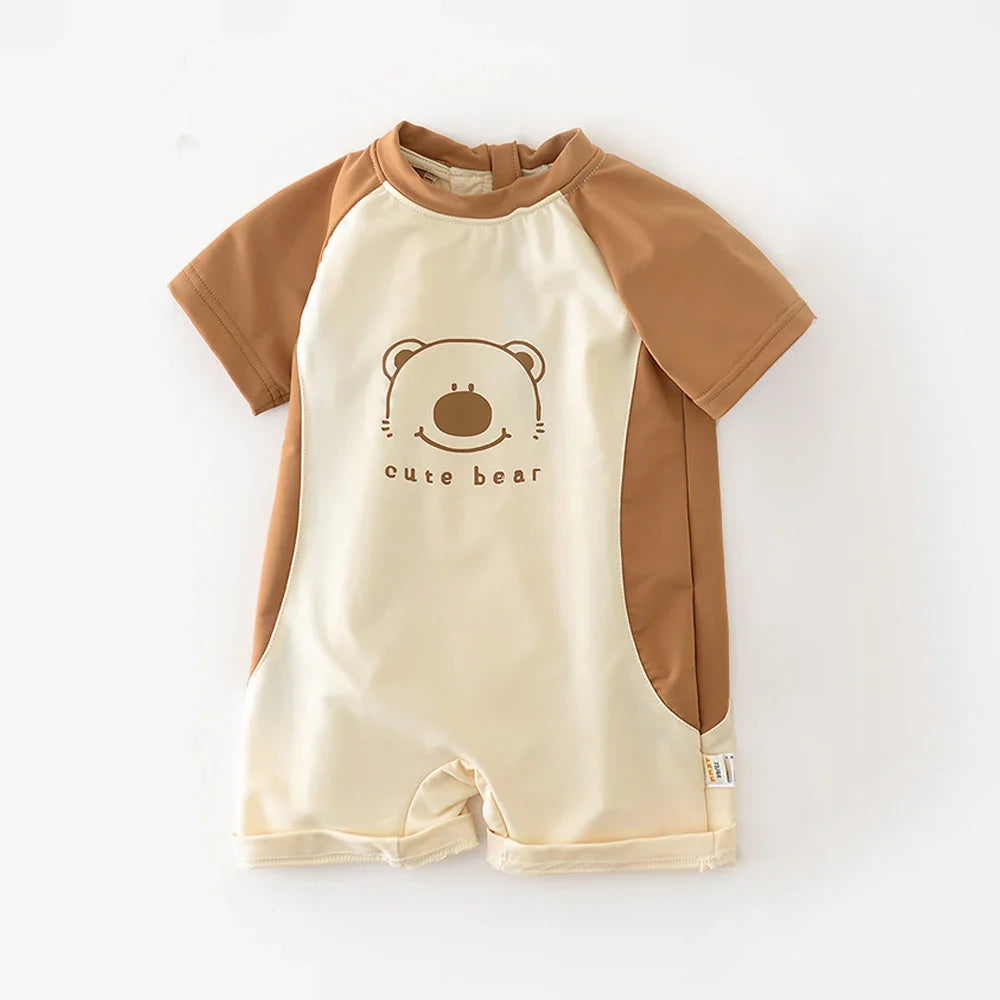 Mini Fashion™ – Plaskende moro – Baby badedrakt