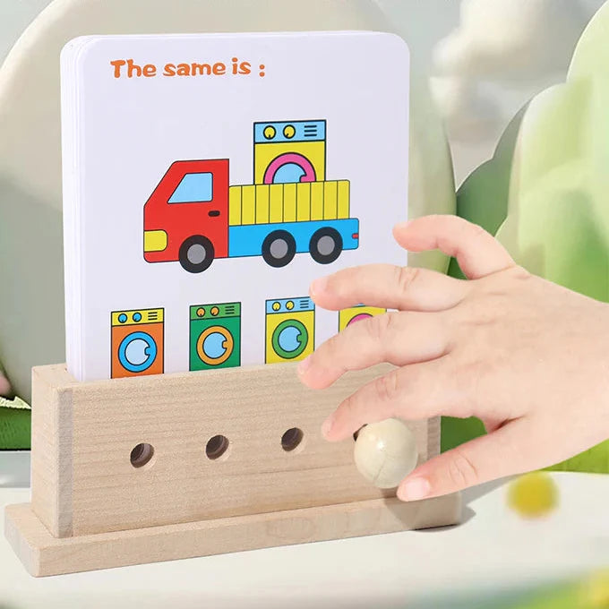 Logic Lock™ - Tenke logisk - Sorter og match puslespill
