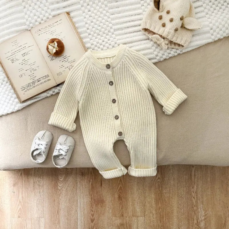 CozyCotton – Komfortabel og stilig - Strikket Romper