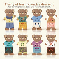 Thumbnail for ThreadBear – Søt og lærerik – Montessori-trådleketøy bjørn