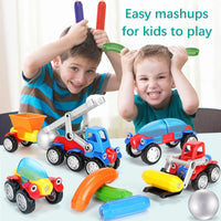 Thumbnail for Magnetic Cars™ – Magnetisk byggeglede - Lekesett med magnetiske kjøretøy