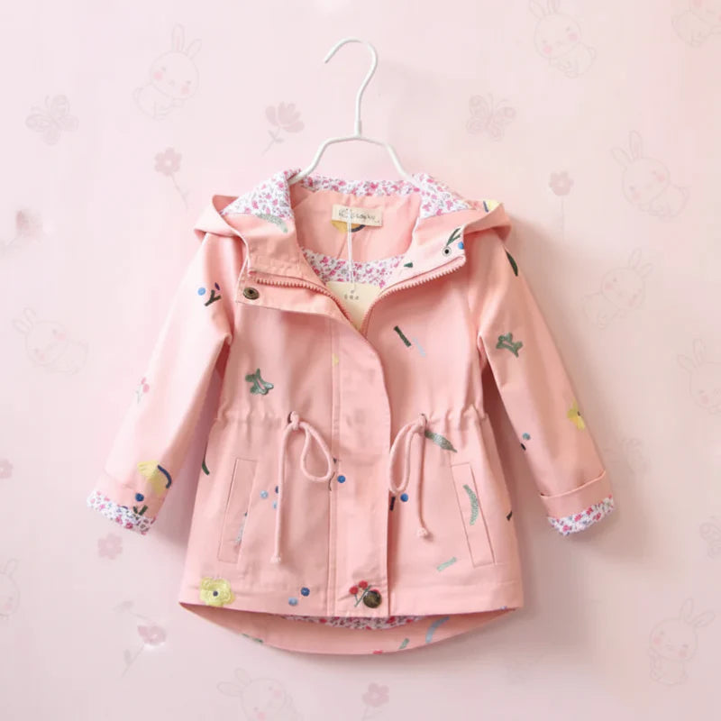 Girls Windbreaker Jacket – Lett og stilig – barnejakke