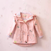 Thumbnail for Girls Windbreaker Jacket – Lett og stilig – barnejakke