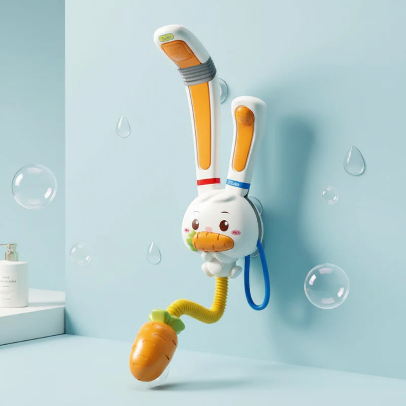 Rabbit Bath Shower Toy – Lek og vannmoro – Sprutende badeleke
