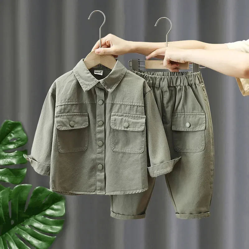 Mini Fashion™ - Mykt og behagelig - 2-delt høstsett