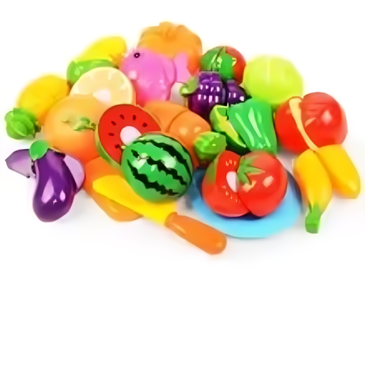 Veggie & Fruit Toys - Morsomt og lærerikt - Vegetabilske fruktleker