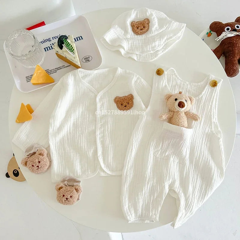 Mini Fashion - Kjølig og komfortabel - Hagebukse for baby med lue