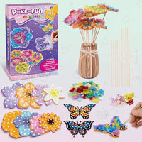 Thumbnail for DIY Flower Poke Art – Kreativt og lærerikt – Blomsterhåndverkssett
