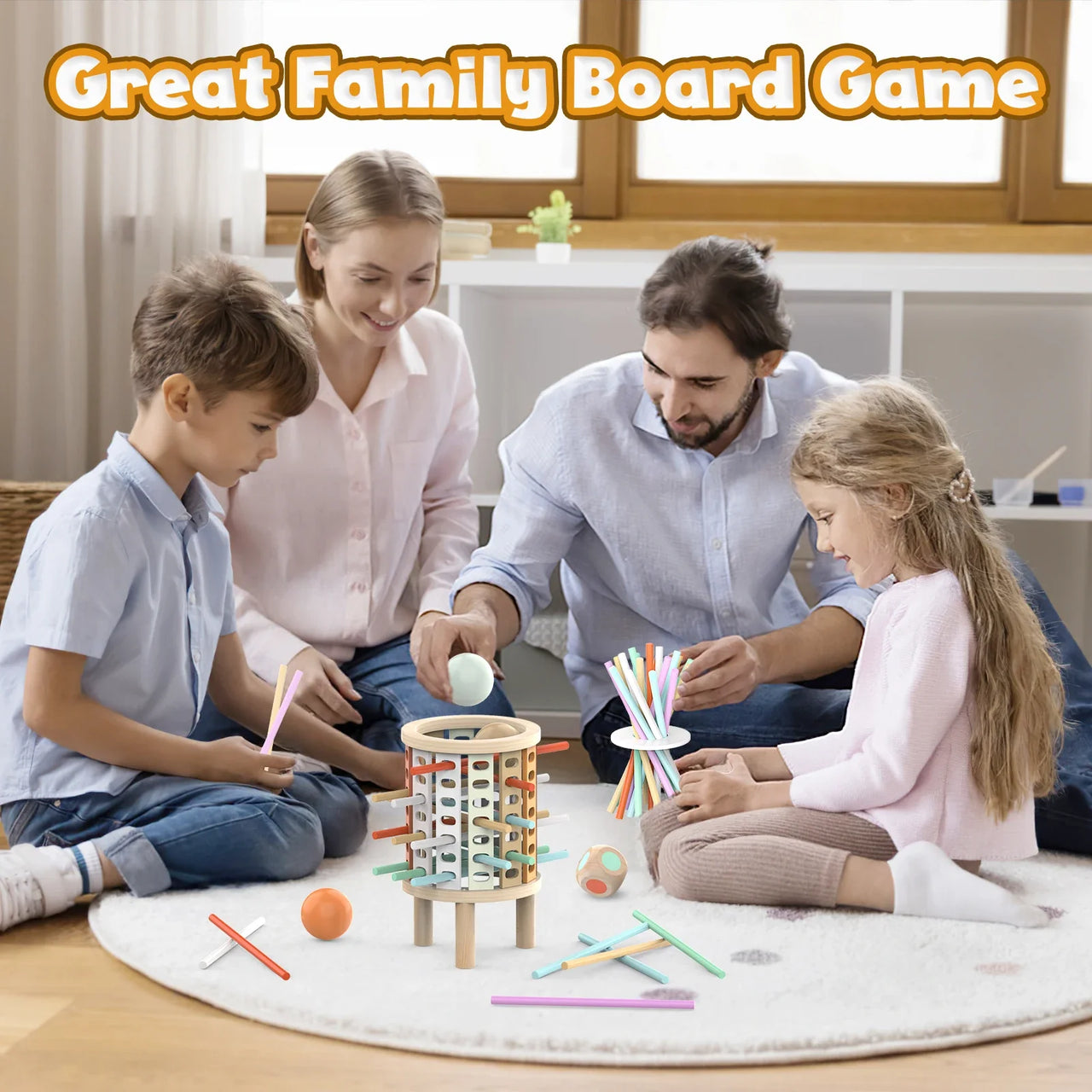Balance Tower™ – Stable og telle – Tenkespill i tre