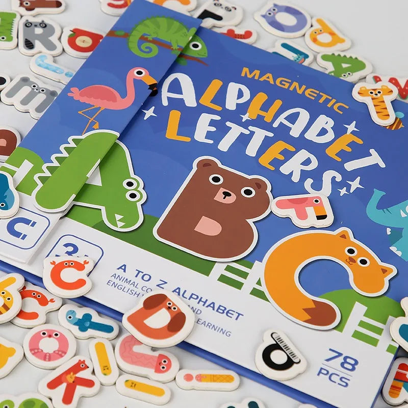 BusyBrain – Lær engelske ord og regne – Alfabet og tall Puzzlebok