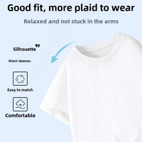 Thumbnail for SimpleWear – Casual & myk – Relax Fit T-skjorte med rund hals