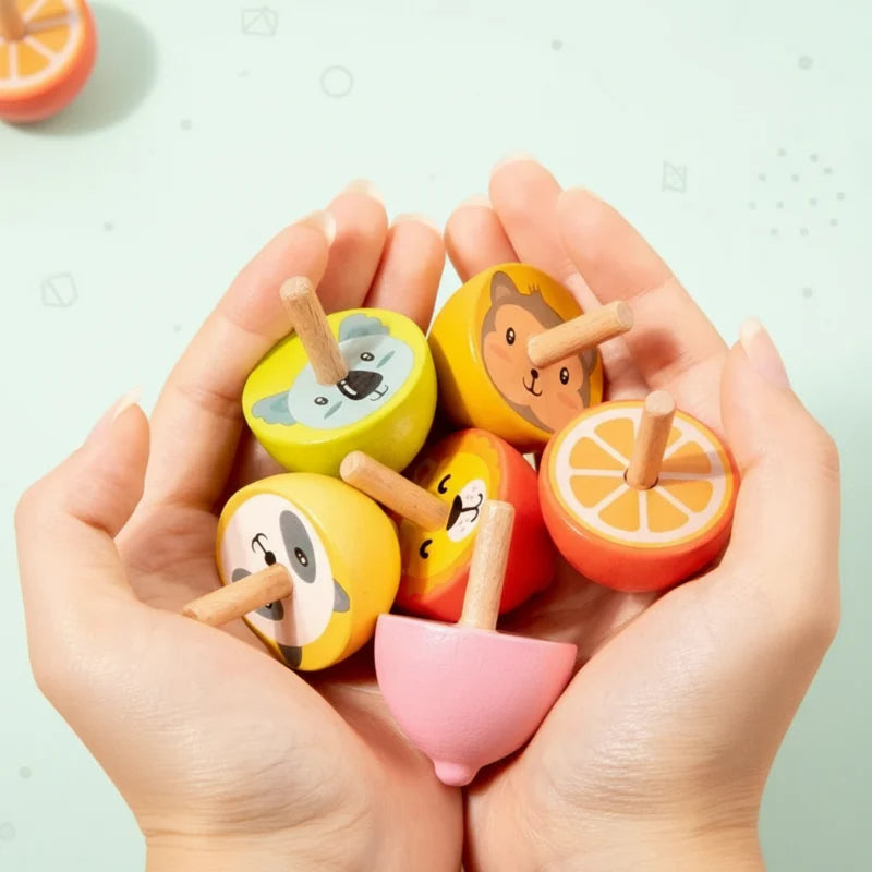 ColorSpin – Houten & Speels – Tre Fidget Tol