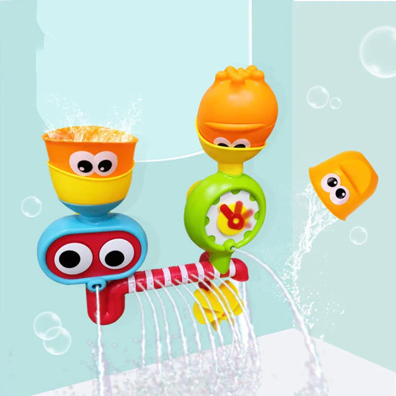 Waterwheel Fun™ – Fontene til badekar – Badeleker for baby