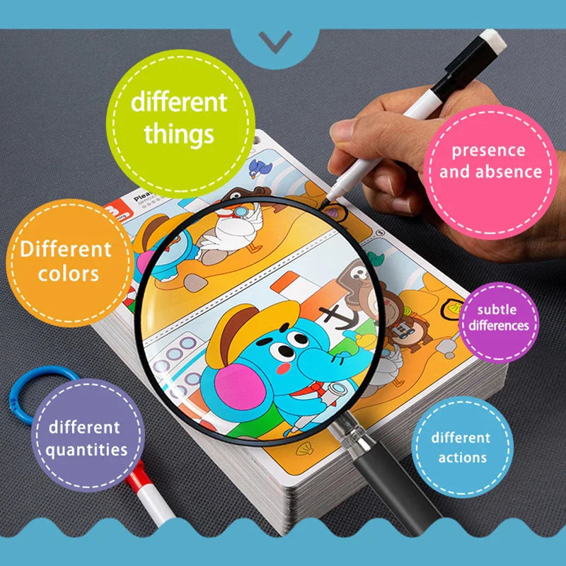 Spot the Difference Game – Konsentrasjon og læring – kortspill