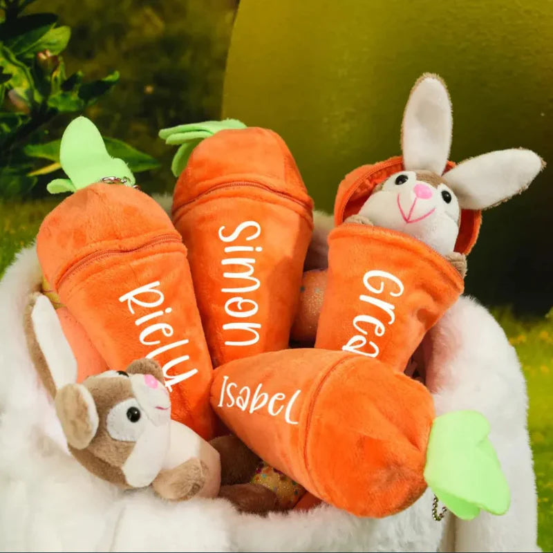 Personalized Bunny – Den perfekte påskegaven – Plysjkanin med navn