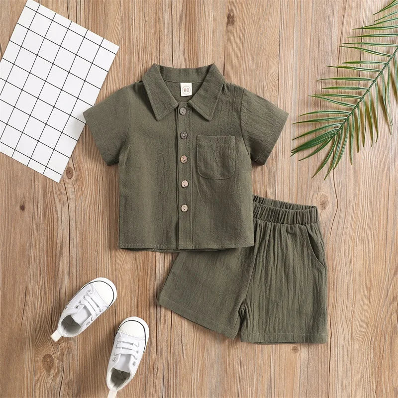 Mini Fashion – Tøff og stilig – Completo da neonato in cotone