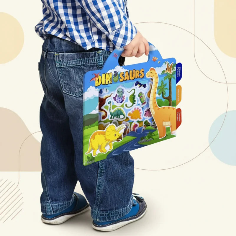 StickerFun – Fargerik og lærerik - gjenbrukbar klistremerkebok