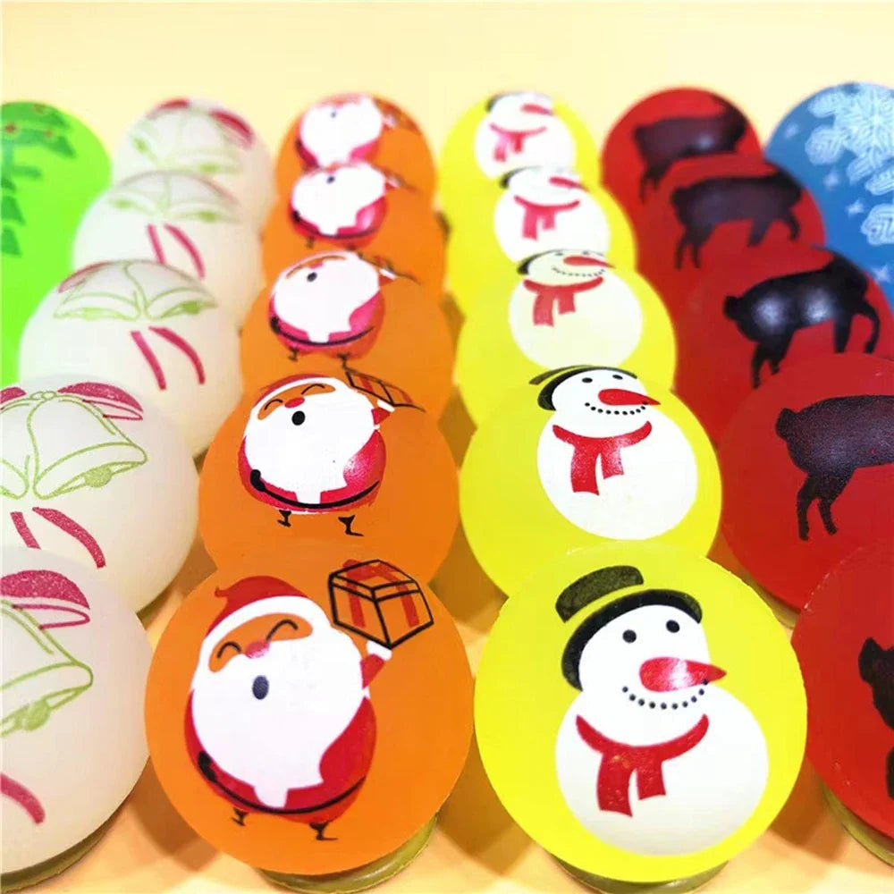 Xmas Bouncy Balls - En hoppende jul! - Sprettballer