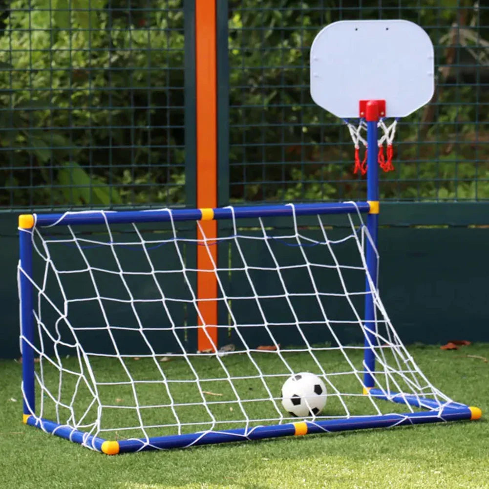 Kids Ball Games - Dobbel lekeglede – fotball- og basketballlekesett