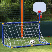 Thumbnail for Kids Ball Games - Dobbel lekeglede – fotball- og basketballlekesett