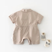 Thumbnail for Mini Fashion - Tøff og sommerlig - Baby Jumpsuit
