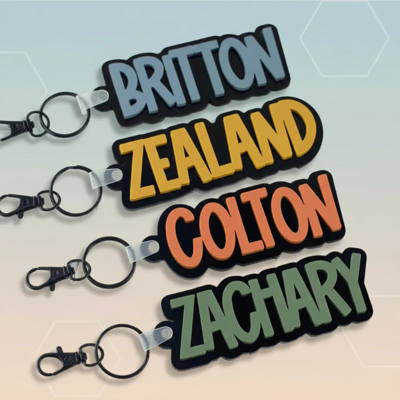 Custom Acrylic Keychain – For vesker og nøkler –  Personlig nøkkelring