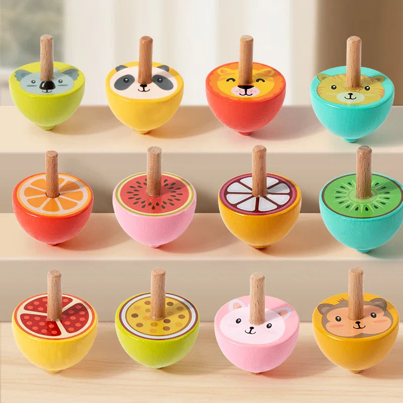 ColorSpin – Houten & Speels – Tre Fidget Tol