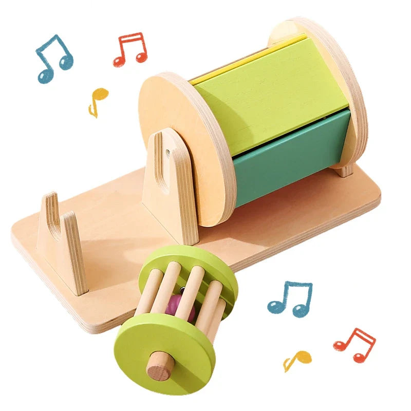 Sensory Drum™ - Montessori-leker i tre - Sensoriske leker