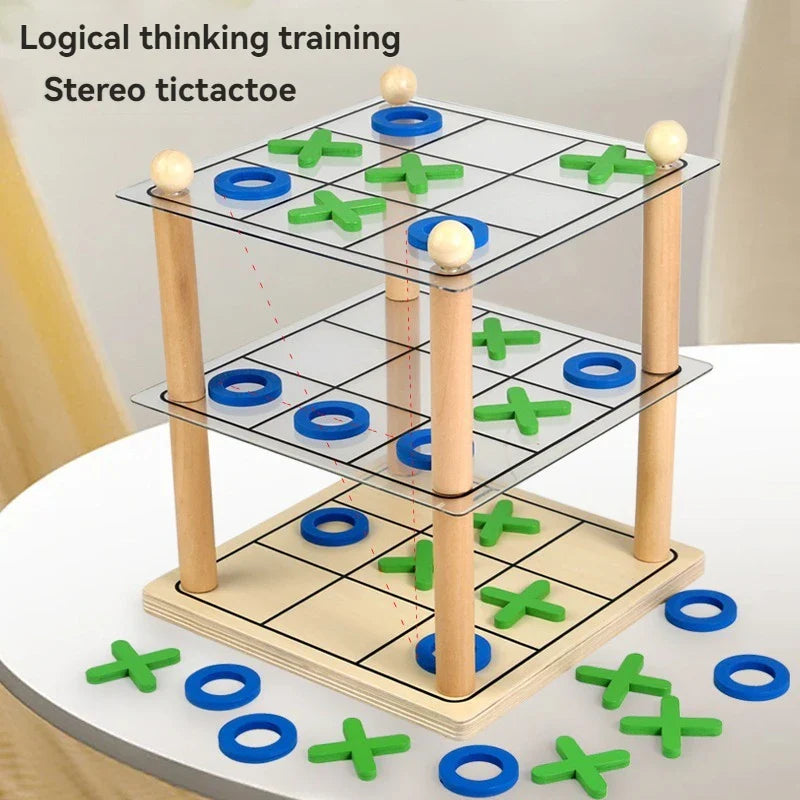 LogicTower – Lærerikt og smart – Tre på rad 3D