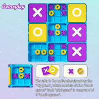 Thumbnail for ThinkTac – Smart og utfordrende – Tic-Tac-Toe hjernetrim (boter-kaas-en-eieren)