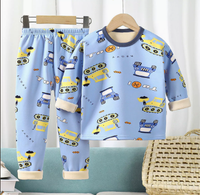 Thumbnail for Mini Fashion - Joggedress med kule motiv - Ekstra varm pysj