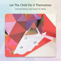 Thumbnail for 3D Sticker Puzzle – Kreativt og lærerikt – Geometrisk 3D-puslespill