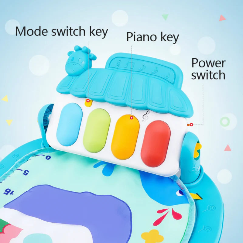 Musical Baby Play Gym – Fargerikt og lærerikt – Baby Gym-teppe