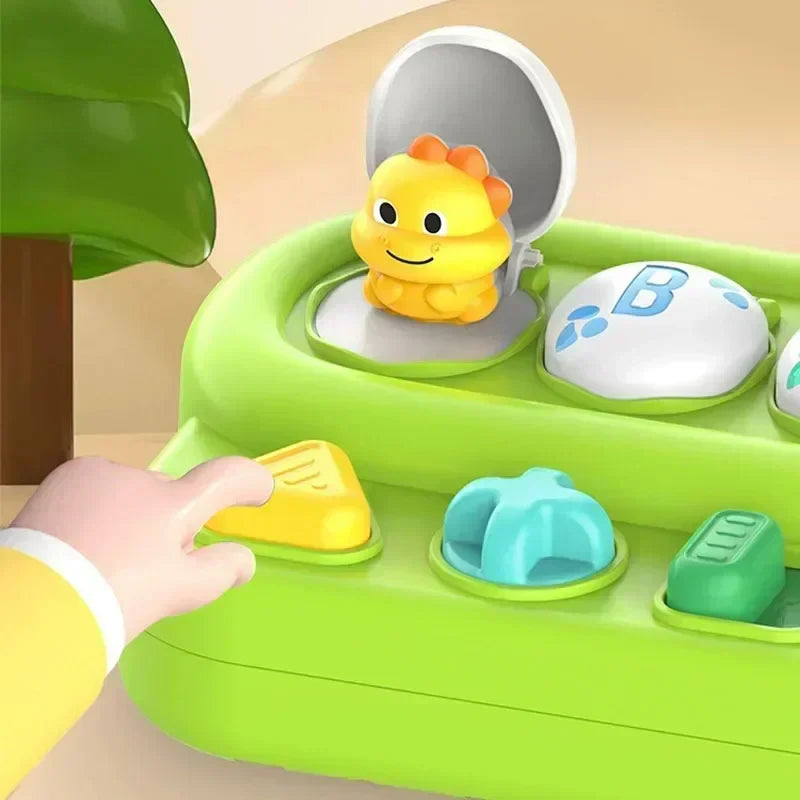 Peek & Play™ - Klikk, Vri, Overraskelse - Baby Pop-up Leke
