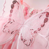 Thumbnail for Girls Butterfly Dress – Søt og luftig – barnekjole
