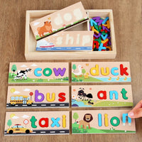 Thumbnail for AlphaPuzzle – Lære engelske ord – Trepussel for staving