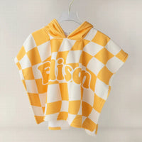 Thumbnail for Personalized Hooded Towel – Myk og unik – Personlig badekåpe til barn