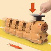 Thumbnail for Capybara Train Toy – Lekent og søtt – Trafikkertog