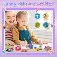 Thumbnail for DIY Flower Poke Art – Kreativt og lærerikt – Blomsterhåndverkssett