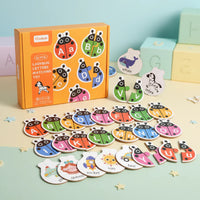 Thumbnail for Wooden Letter Matching Game – Læring og lek – Alfabetpuslespill