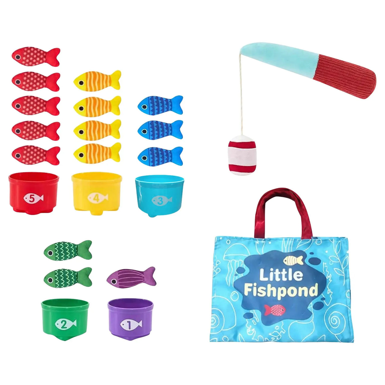 Magnetic Fishing Game™ -  Fang alle - Magnetisk fiskespill