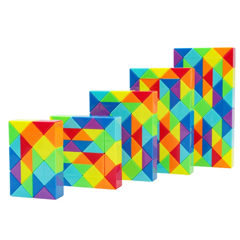 Rainbow Twister™ - Bøy og lag ulike fasonger - Puslekube