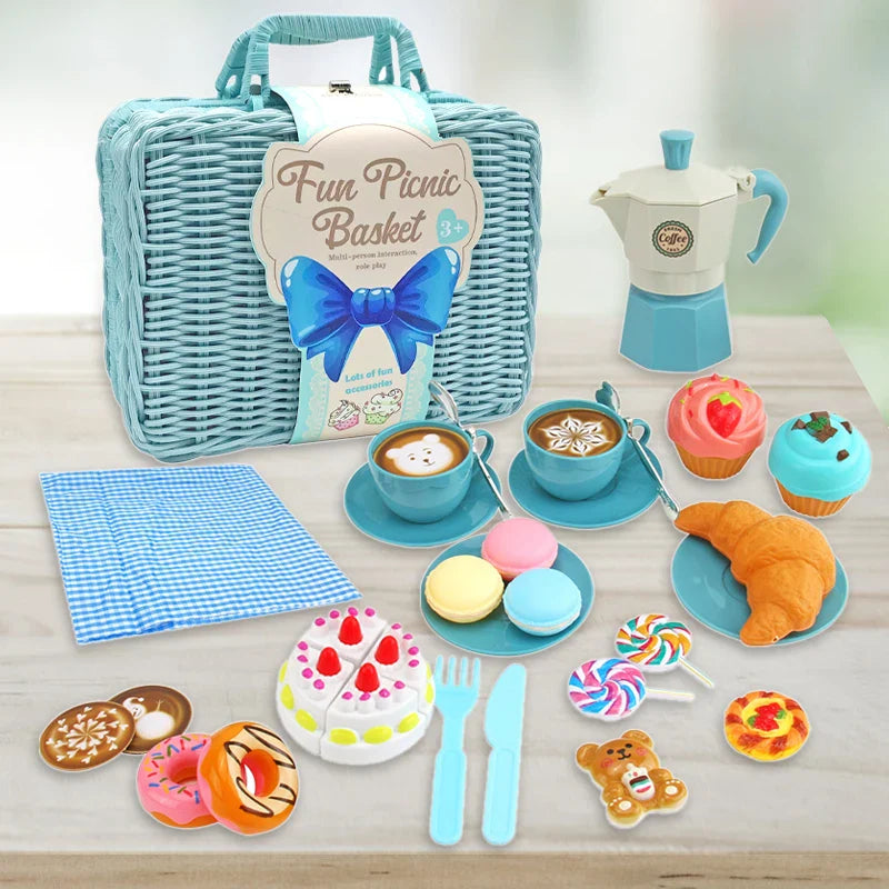 Tea Party Set – Søt og elegant – Lekesett for piknik