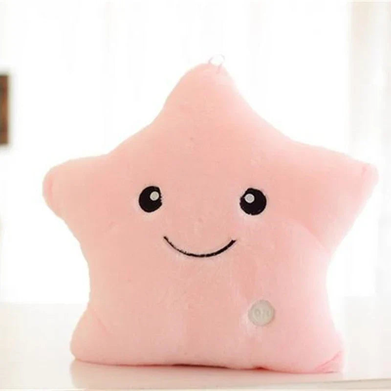 Glow Star Pillow™ – Stjernekos i sengen - Lysende kosete pute