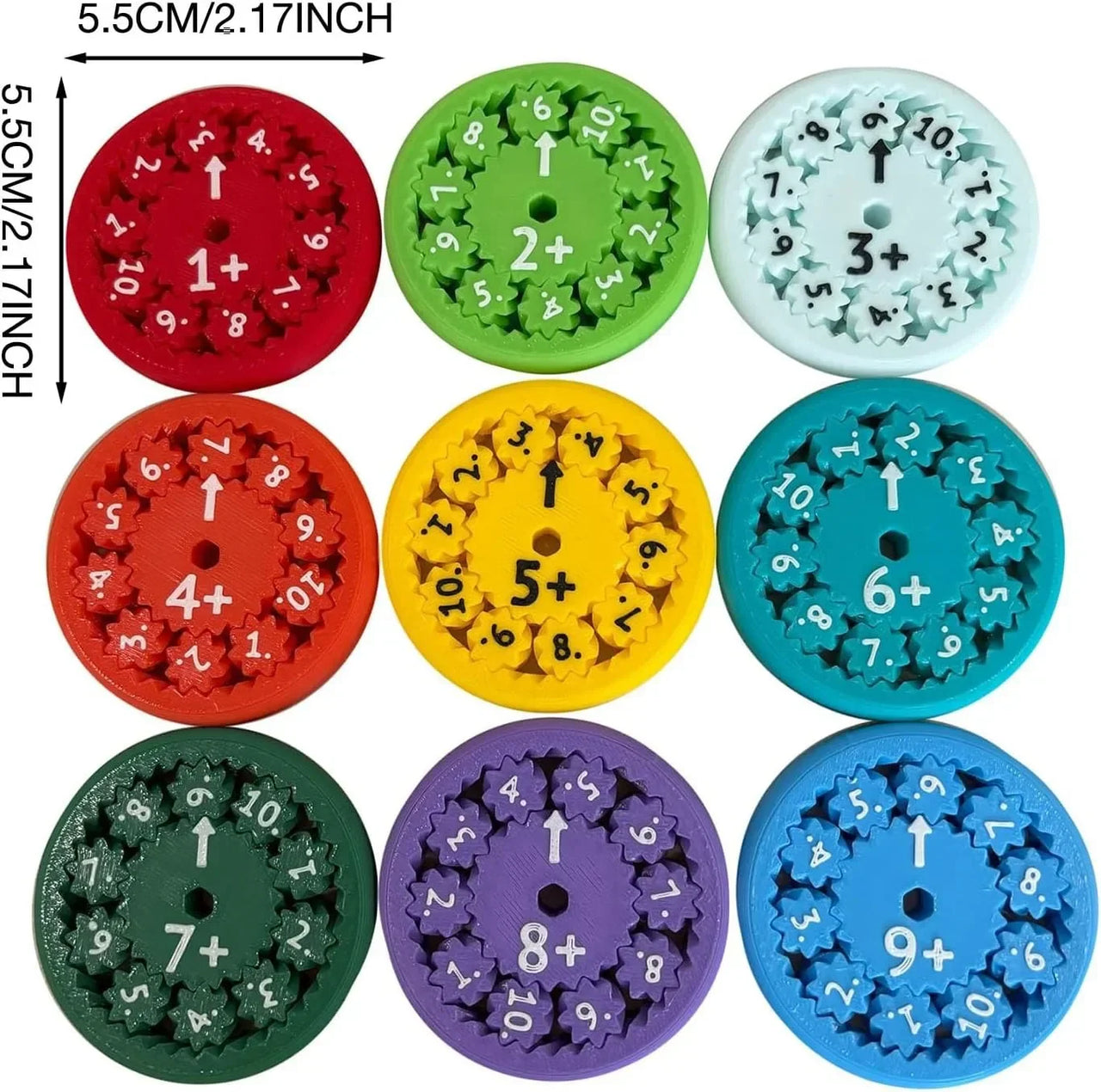 Whiz Spinner – Telle & Tolling – Arithmetic Fidget