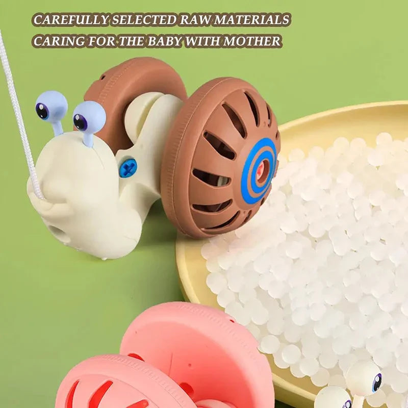 Snail Toy™ - Snegler på farten - Leke med tau
