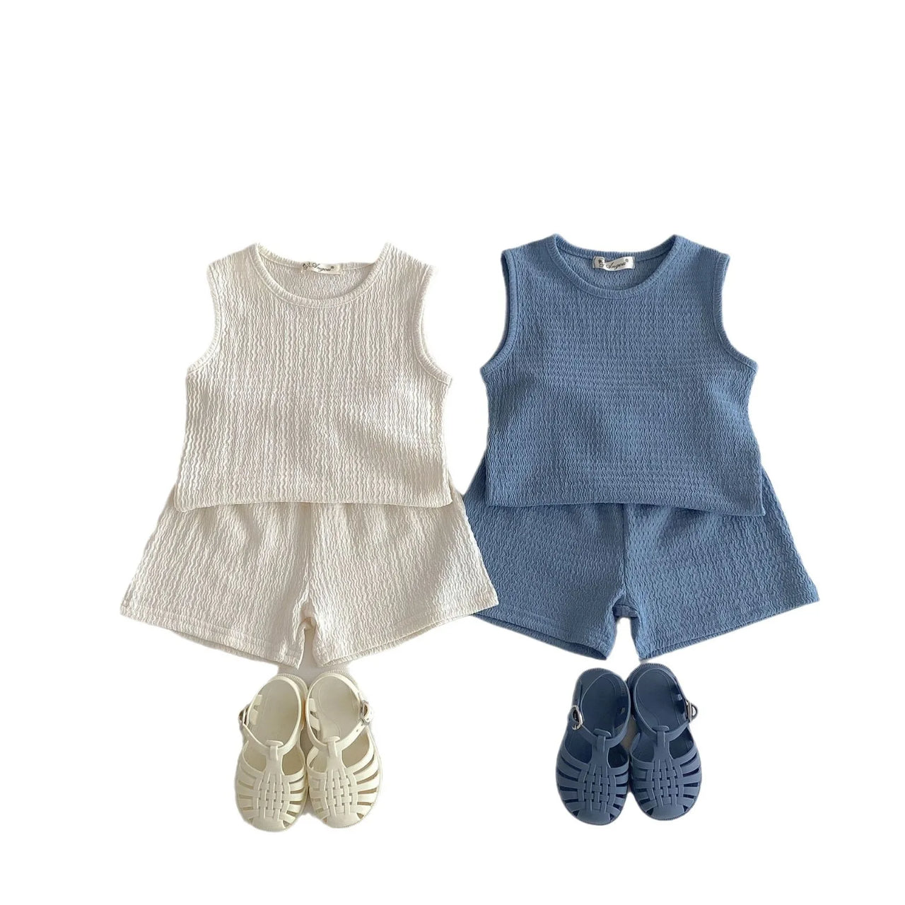 Mini Fashion - Fri og lett - Kjolesett i bomull
