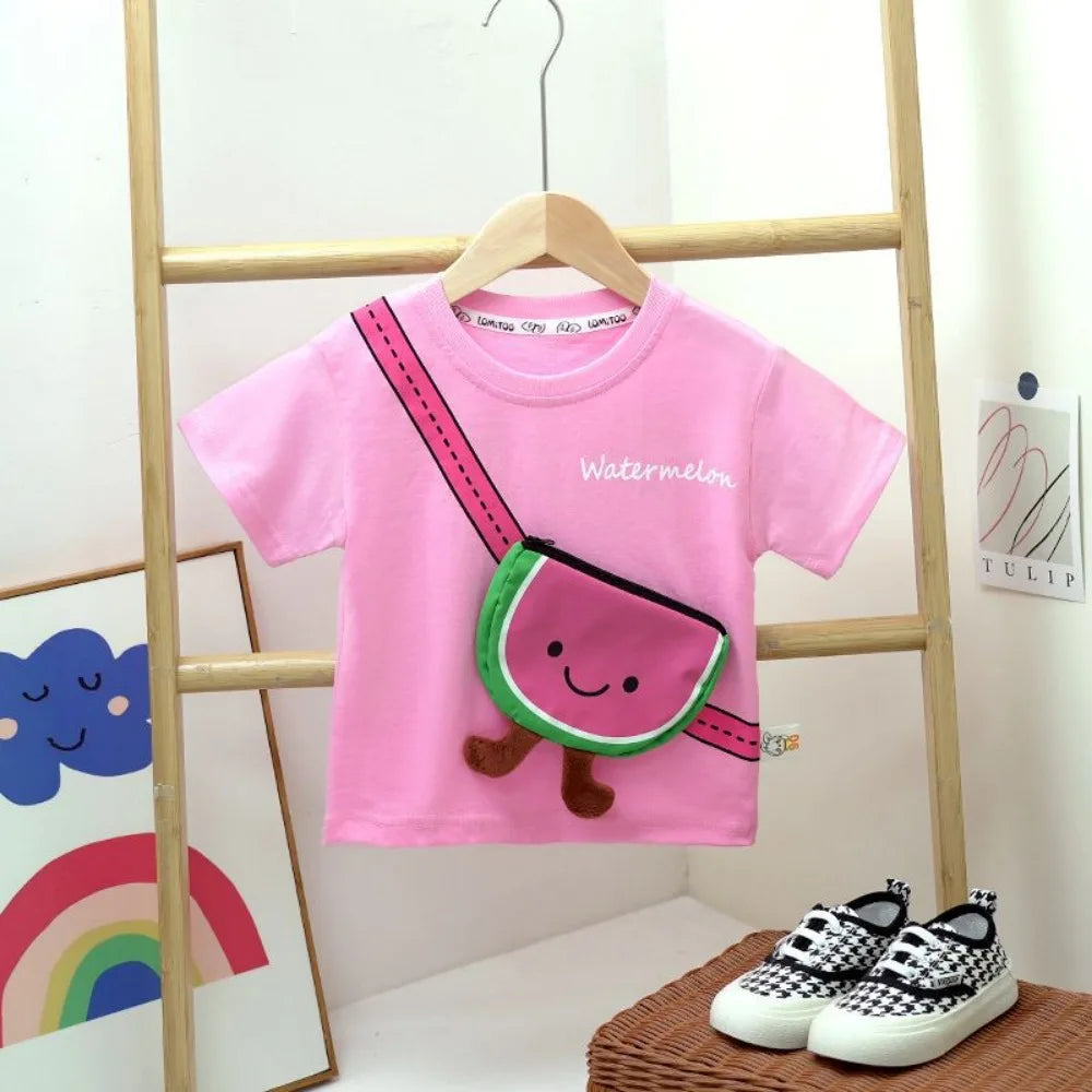 Mini Fashion™ - Tøff t-skjorte - Fruktig moro